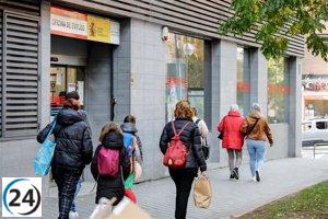 En el 2023, Cantabria registra una disminución del 5% en el número de desempleados, totalizando 31,800 personas.
