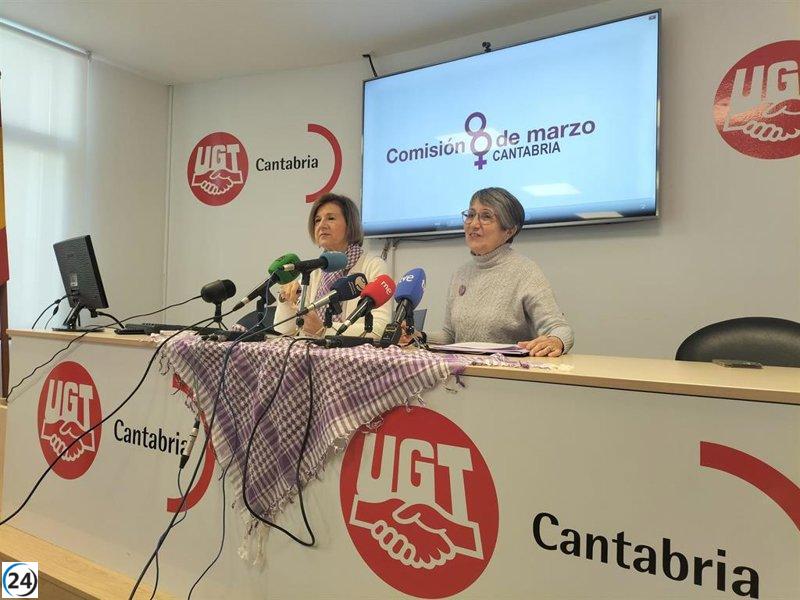 La Comisión 8M insta a unirse a la marcha feminista en defensa de los derechos de las mujeres ante continuas amenazas.
