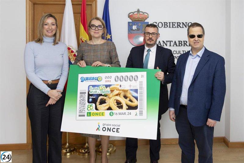 Las deliciosas rabas de Cantabria en el cupón de la ONCE del sábado