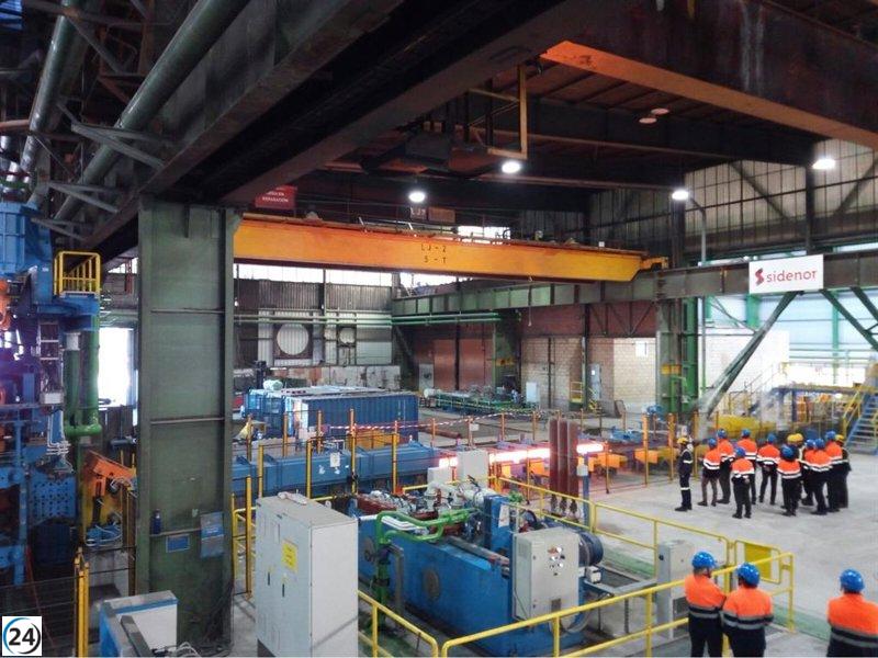 Sidenor presenta un ERTE de 15 meses y amplía el impacto en la planta de Reinosa, según CCOO.