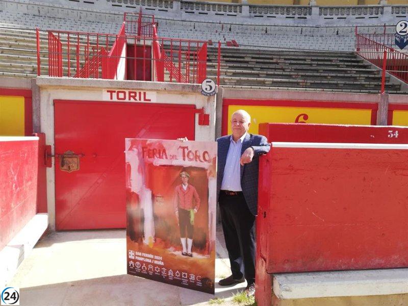Indalecio Sobrino será el imagen de la Feria del Toro de San Fermín 2024.