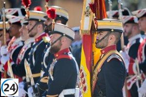 Gran despliegue de la Guardia Real en Cantabria para su ejercicio anual.