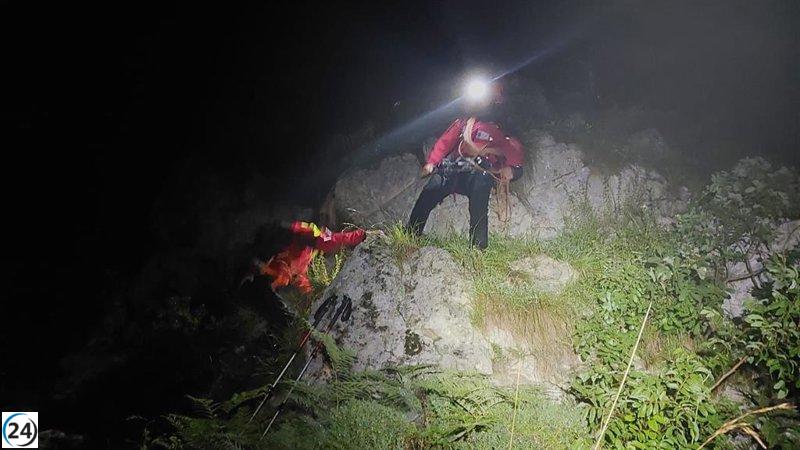 Una pareja es rescatada en buen estado tras perderse en la ruta Bejes-Tresviso