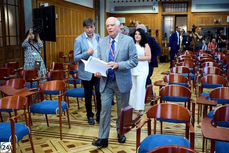 Borrell critica la situación en Gaza a pesar del plan de Biden.