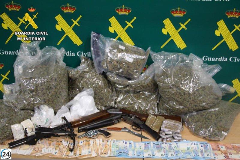 Intervienen red de narcotráfico en Cantabria: La Guardia Civil actúa