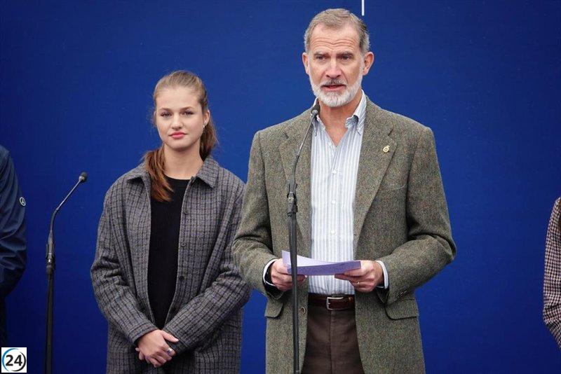 El Rey Felipe VI expresa sus condolencias por las víctimas del colapso de un edificio en Santander.