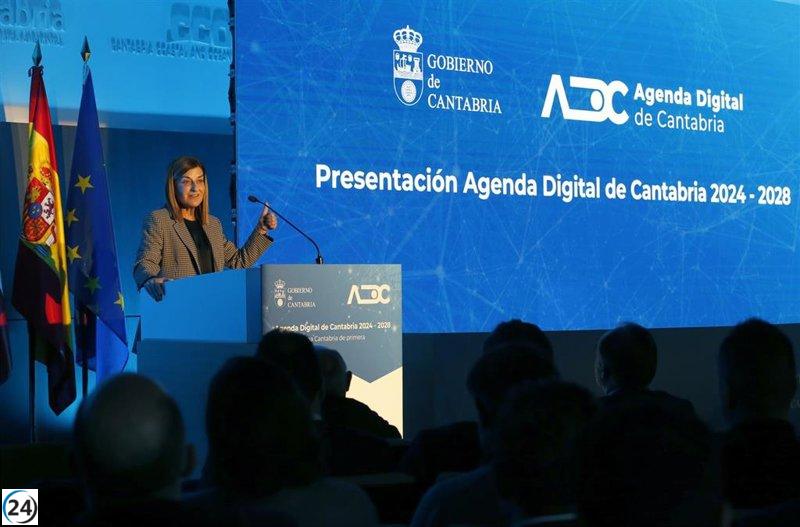 Cantabria invertirá 397 millones en su Agenda Digital para establecer centros de IA y ciberseguridad hasta 2028.