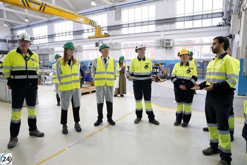 Cantabria y el Ministerio celebran la viabilidad económica del proyecto de descarbonización de Solvay.