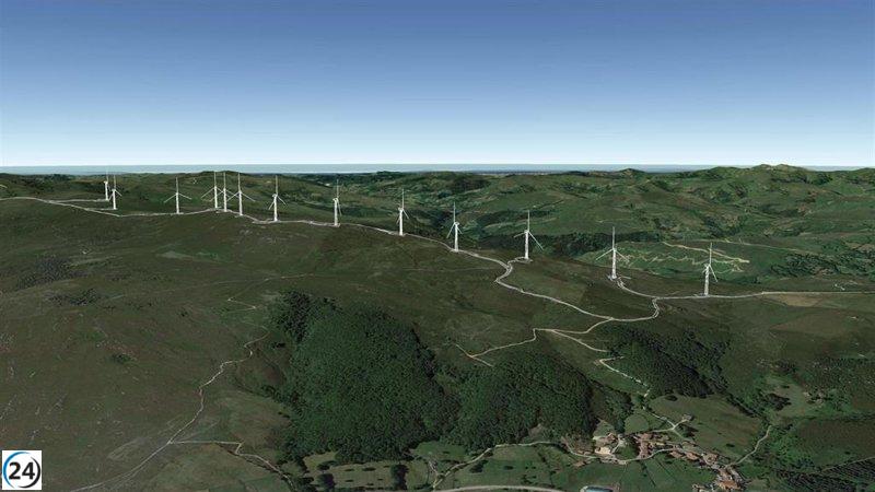 La oposición en Cantabria se alía para frenar el proyecto del parque eólico Piruquito.