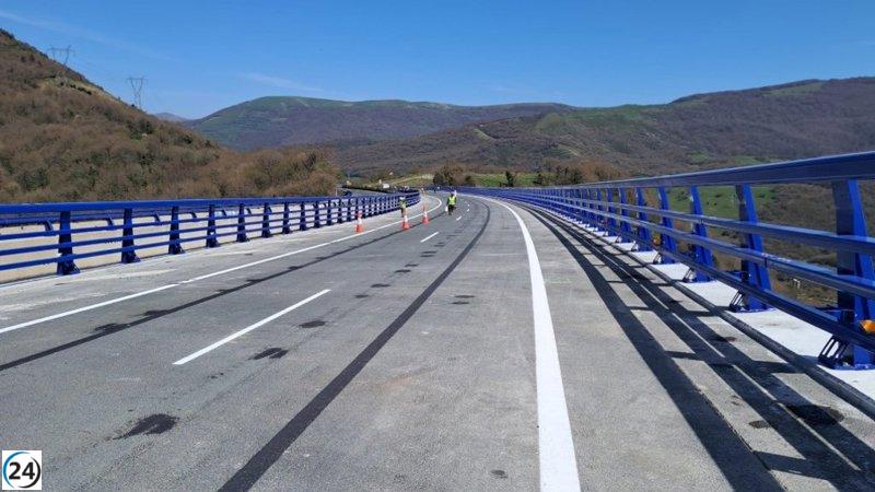 A partir de mañana, se habilita el acceso al viaducto de Hía en dirección a Santander en la A-67.