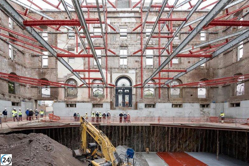 La construcción de la nueva sede del Reina Sofía avanza con paso firme.