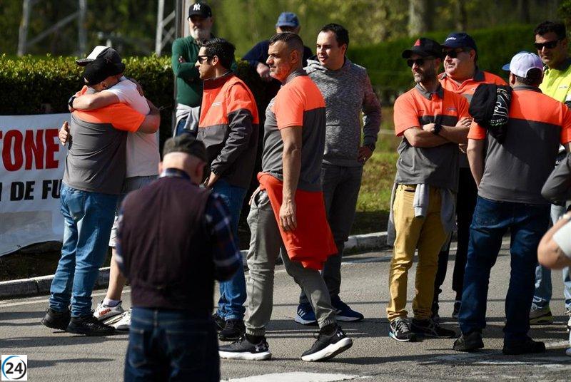 Los trabajadores de Bridgestone en Puente San Miguel anuncian cuatro días de huelga.