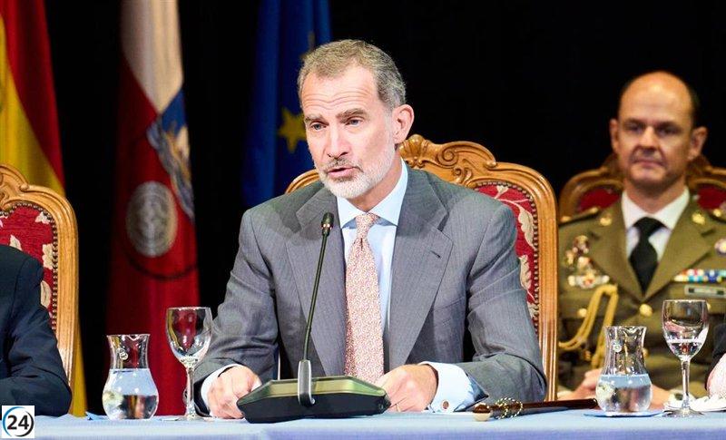 El Rey participará este viernes en la cena de apertura del XXVIII Foro España-EE.UU. en Santander.