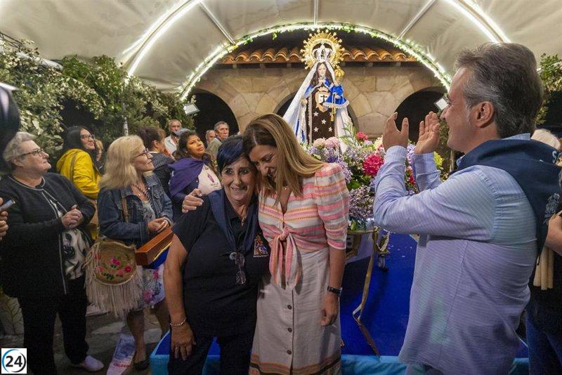 Buruaga aboga por reintegrar la unidad y la convivencia en la celebración del Carmen en Revilla.