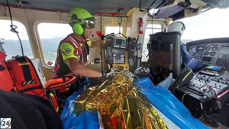 Helicóptero salva a hombre de Sonabia tras preahogamiento en el mar.