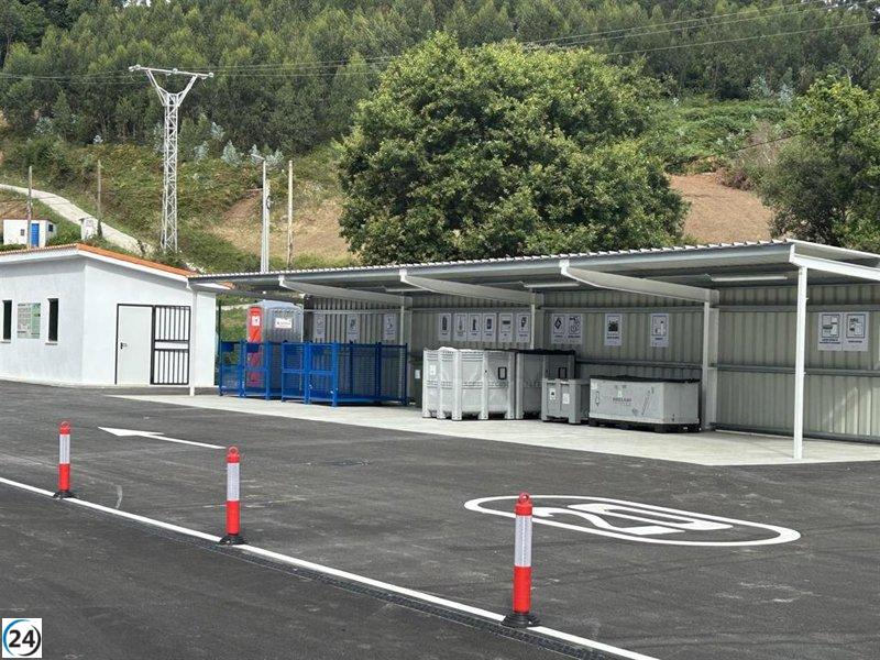 Noja lanza un nuevo centro de reciclaje y una rotonda para reforzar la seguridad en la CA-147.