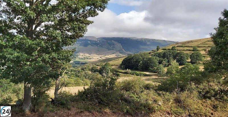 Valderredible marca récord de calor en Cantabria con más de 30 grados.