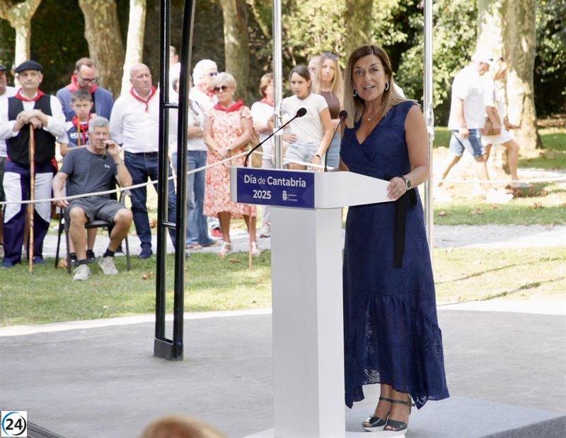 Buruaga llama a la sociedad cántabra a reclamar igualdad de trato con otras comunidades.