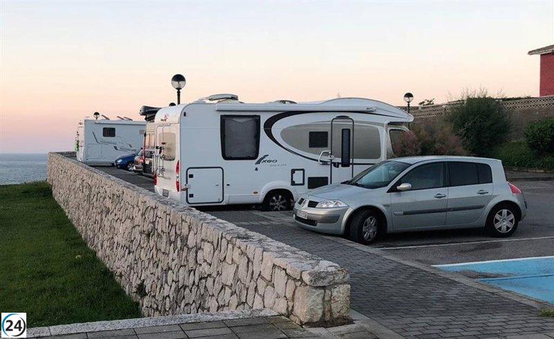 Mataleñas aguarda la construcción del parking de caravanas para poner fin a críticas y demandas.