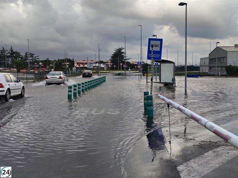 Las tormentas en la Bahía de Santander provocan un aumento del 300% en las llamadas al 112, alcanzando 323.