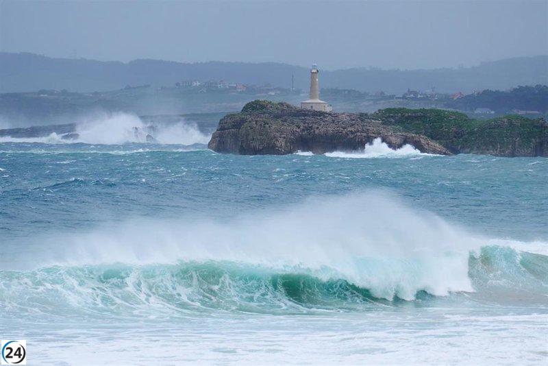 Cantabria enfrenta alertas por condiciones adversas en su litoral este viernes.