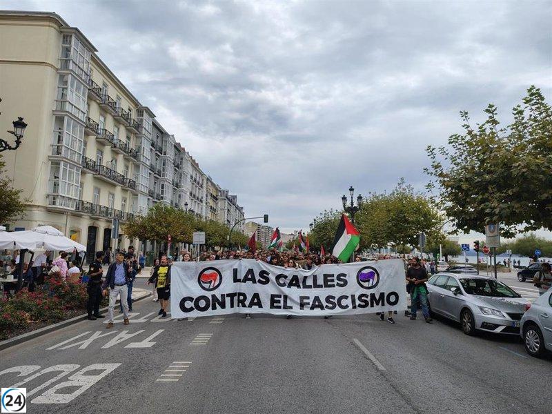 Movilizaciones en Santander de Alfonso I y Rock Contra el Fascismo se desarrollan pacíficamente.