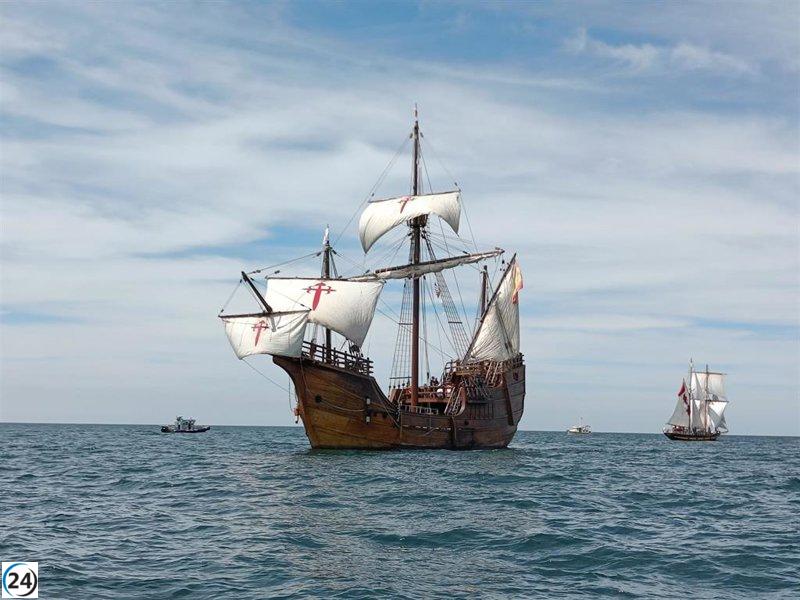 La ‘Nao Santa María’ llega a Santander por primera vez este fin de semana.