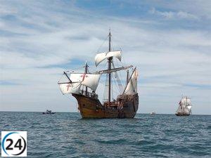 La ‘Nao Santa María’ llega a Santander por primera vez este fin de semana.