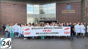 El Sindicato Médico apoya la huelga por el Estatuto Marco y se manifestará el viernes.