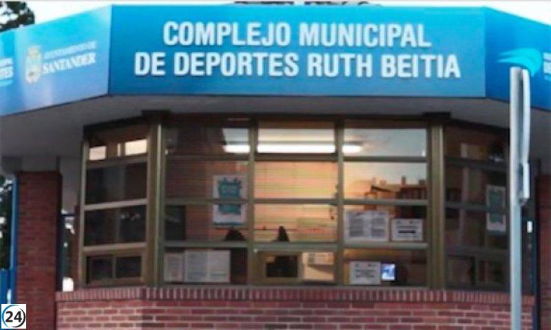 Santander destinará más de 230.000 euros a modernizar los vestuarios y áreas del pabellón exterior Ruth Beitia.