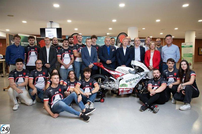 UC Racing de Cantabria presenta su nuevo prototipo de moto para el desafío MotoStudent.