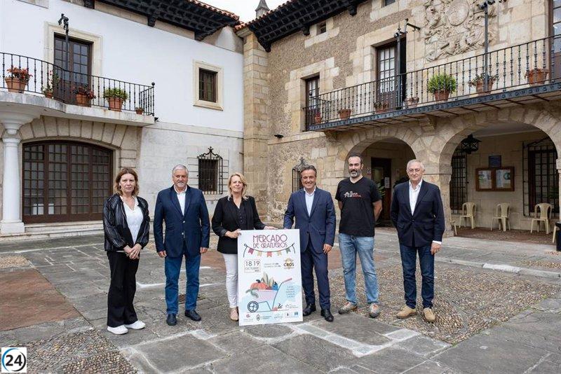 El Mercado de Granjeros de Maliaño contará con 15 productores locales y ofrecerá talleres y demostraciones culinarias.