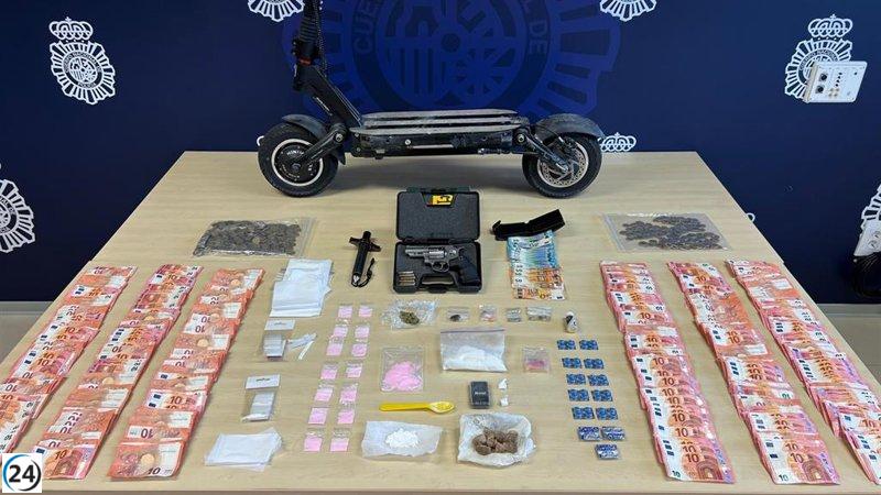 Arresto en Santander por narcotráfico en barrios locales.
