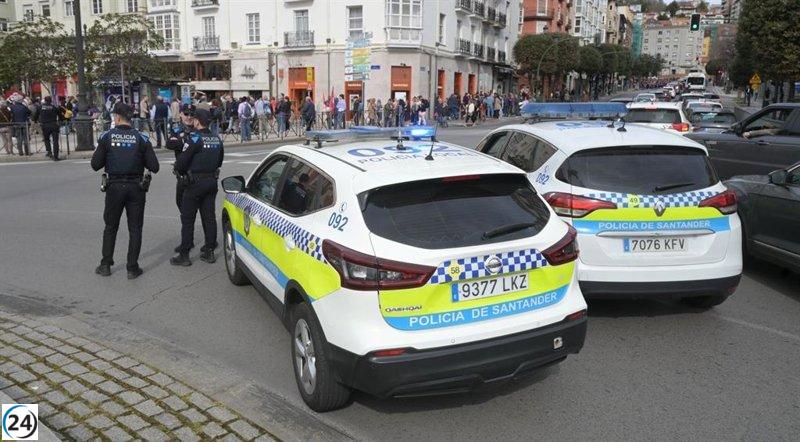 Detenido en Santander un motociclista con más de seis veces el límite de alcohol permitido.