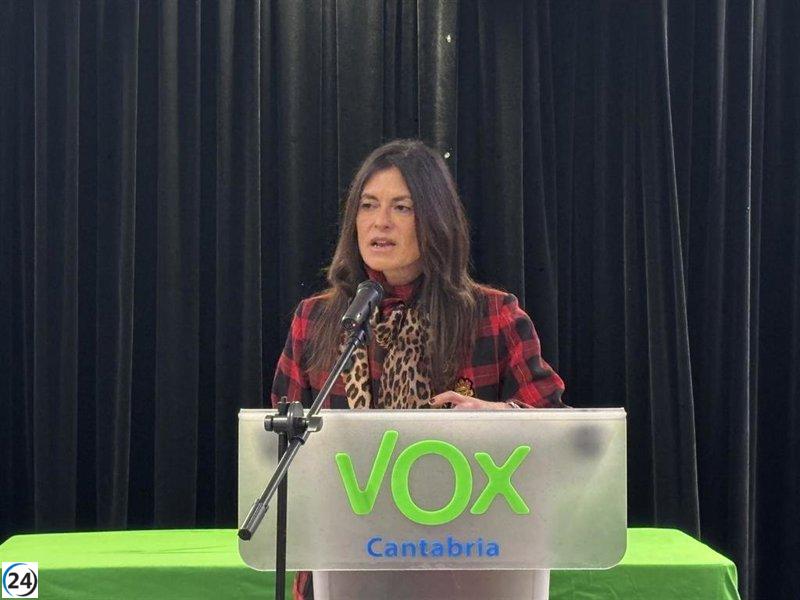 Velasco resalta el aumento de afiliados de Vox en Cantabria y critica al PP por replicar las estrategias del PRC y PSOE.