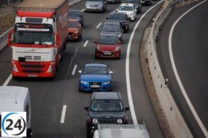 El tráfico se paraliza en la A-8 entre Laredo y Castro en dirección a Vizcaya.