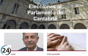 Retiran foto de Revilla por infracción normativa en la web del 28M, según la Junta Electoral.