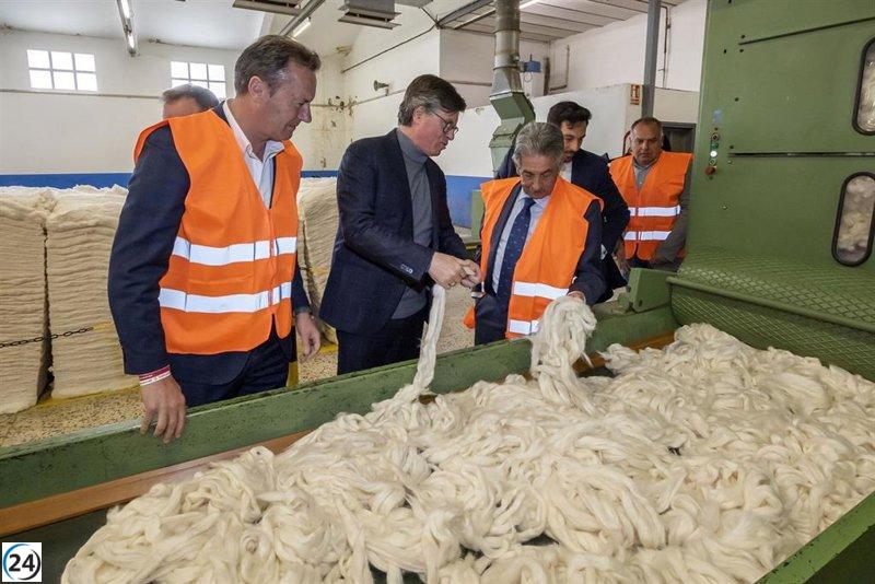 Textil Santanderina apuesta por la digitalización y la sostenibilidad con una inversión de 16 millones de euros.