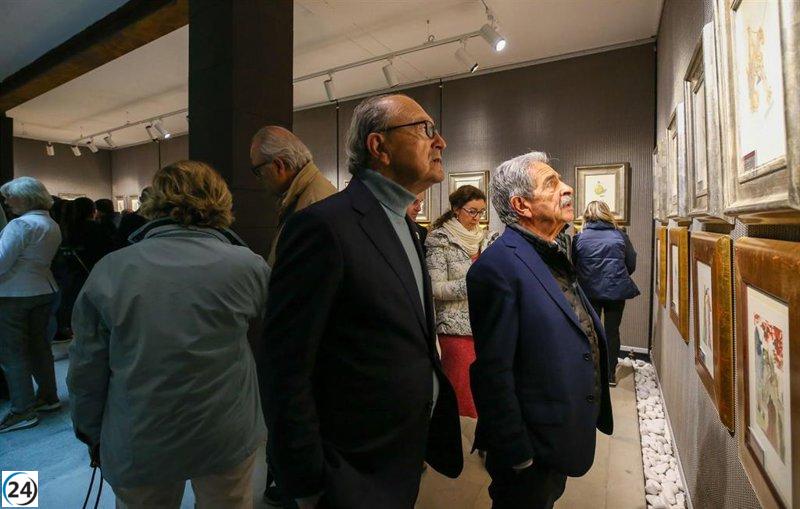 Dalí expone 67 xilografías de 'La divina comedia' en la Torre del Infantado de Potes.