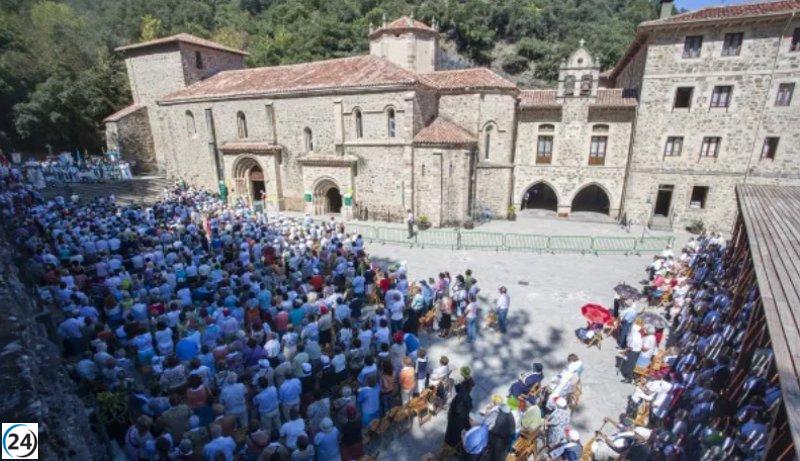 Comienza el Año Jubilar Lebaniego con una gran ceremonia de apertura de la Puerta del Perdón.