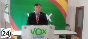 La mitad de la Dirección de Vox en Cantabria dimite.