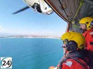 Continúa la búsqueda del marinero desaparecido en el 'Vilaboa Uno' sin resultados.