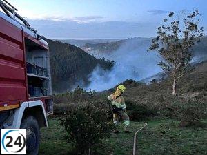 Condenan a seis meses de prisión al responsable de incendio en monte de Campoo de Enmedio.