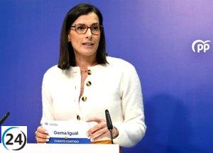 Igual (PP) renueva el 40% de su lista al Ayuntamiento de Santander con la salida de Huergo, Nalda y Miriam Díaz.