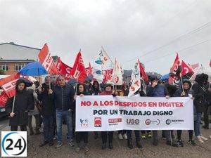 Digitex traslada a toda su plantilla de Cantabria a Jaén y Barcelona.
