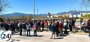 Trabajadores de Sidenor amenazan con huelga en mayo si no hay mejoras en el tren de laminar.