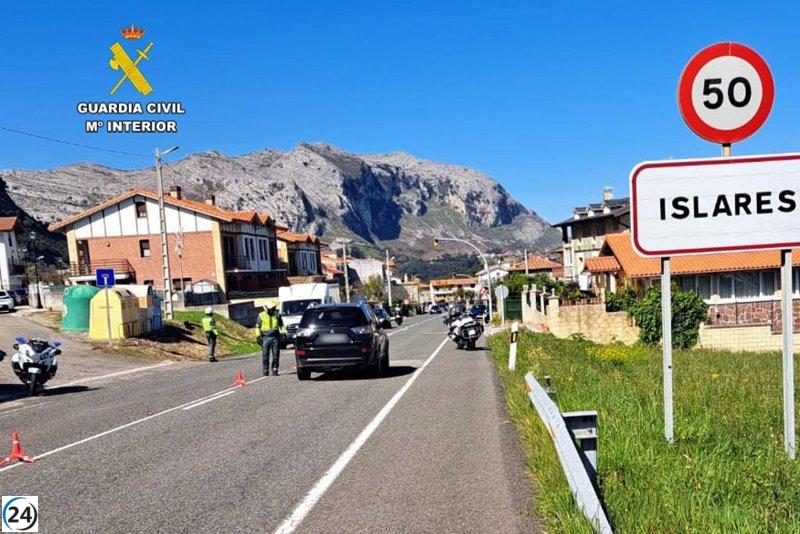 Conductor investigado por huir de control y dar positivo en alcohol.