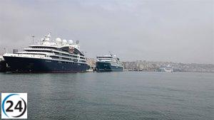 Tres cruceros de lujo llegan hoy a Santander con 1.200 pasajeros a bordo.