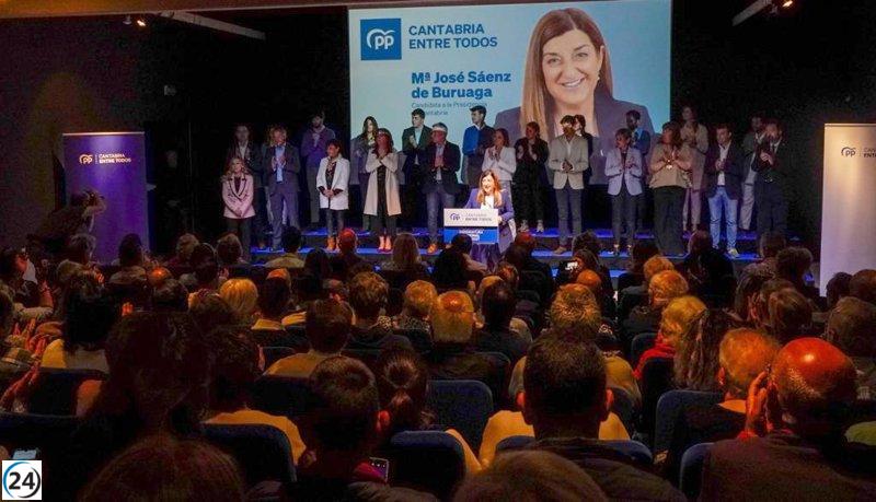 Buruaga presenta equipo para gobernar 