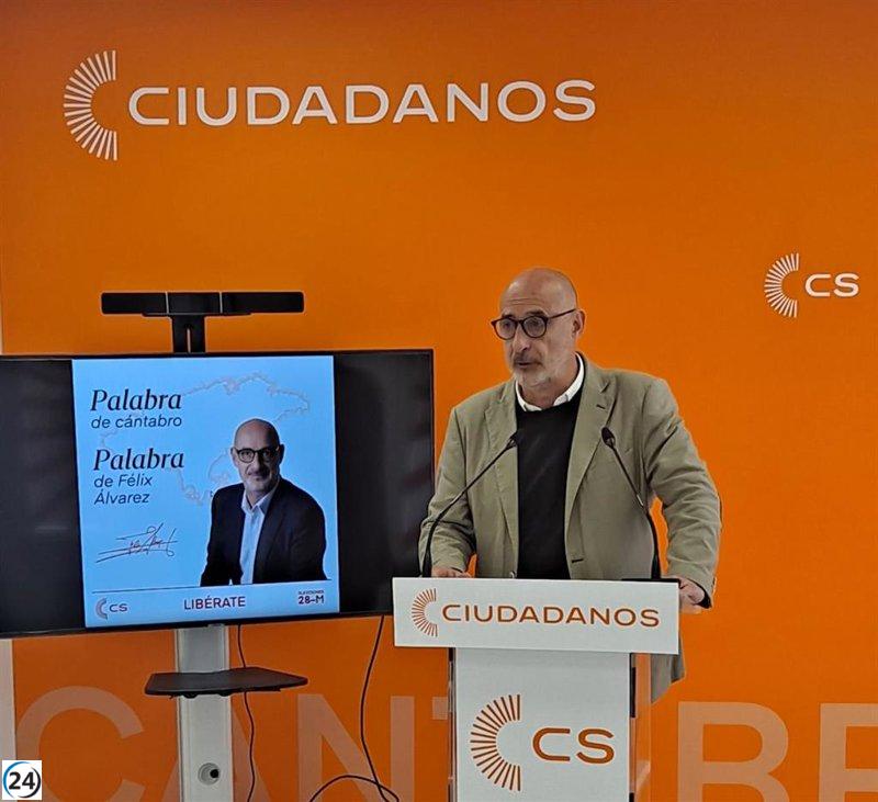 Álvarez (Cs) propone 293 medidas para sacar a Cantabria de la
